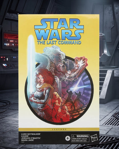Star Wars The Black Series – The Last Command Luke Skywalker, Luuke, Joruus C'baoth, Mara Jade 6-Inch Action Figures by Hasbro