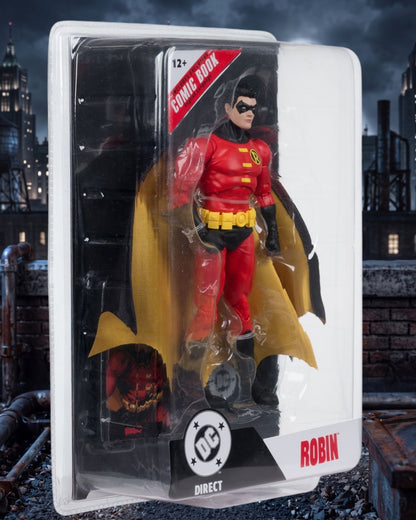 DC Direct Page Punchers Wave 12 Robin Teen Titans #41 7-Inch Scale Action Figure with Comic