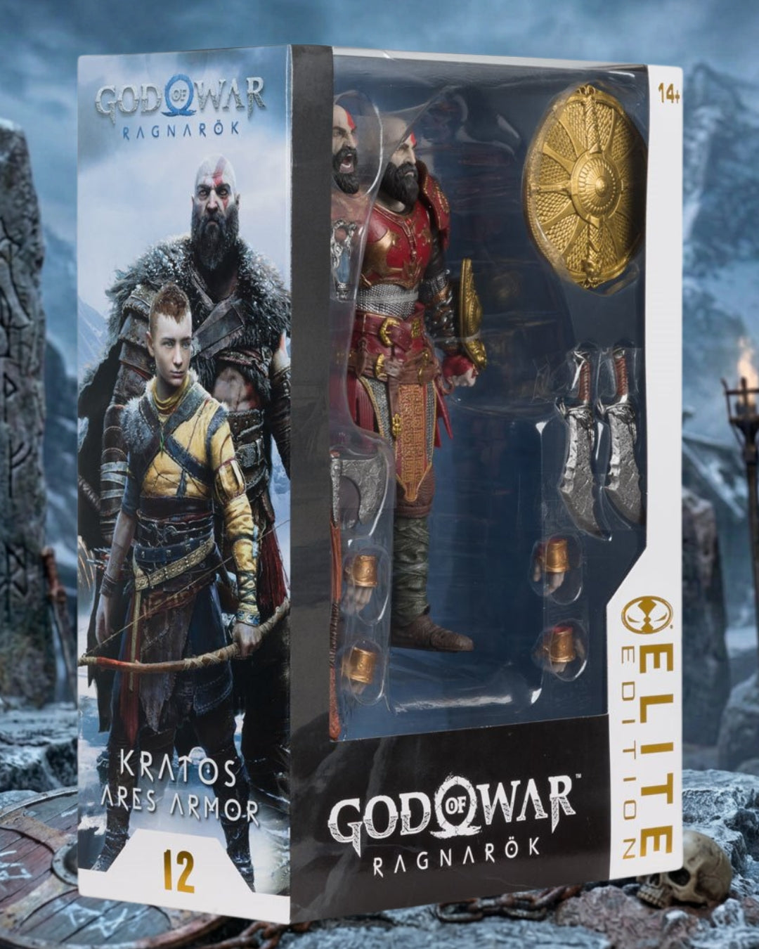 God of War Kratos with Ares Armor – McFarlane Elite Edition #14, 7-Inch Scale Action Figure