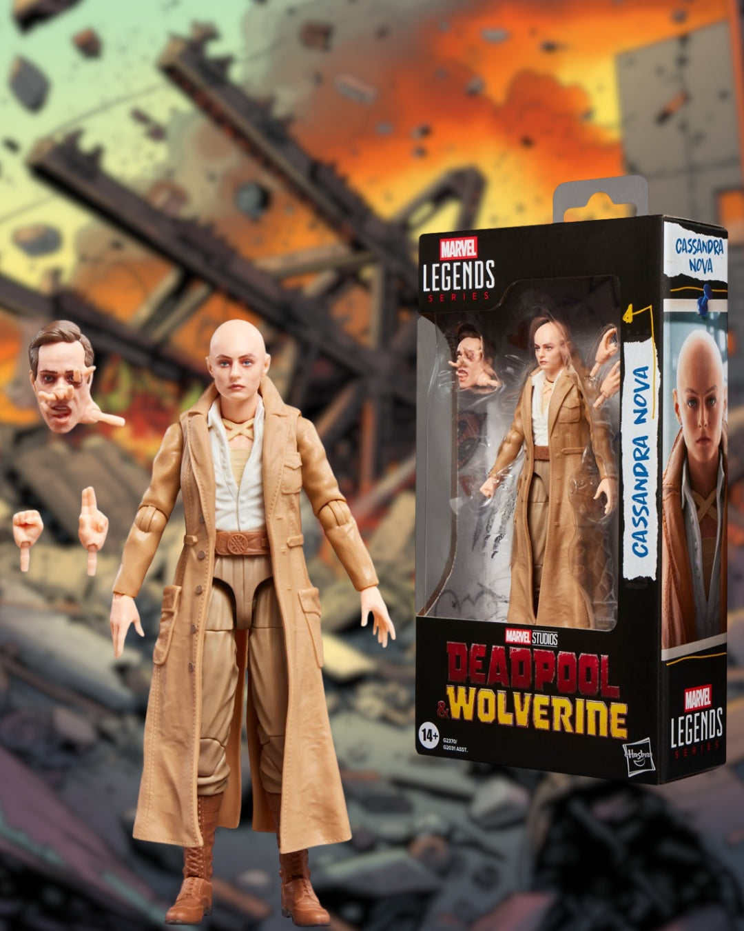 Deadpool & Wolverine Marvel Legends Cassandra Nova – 6-Inch Action Figure