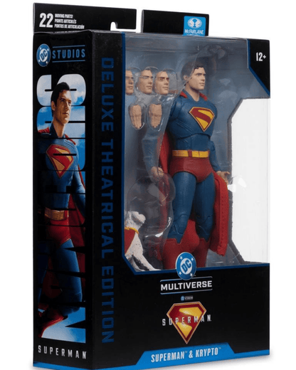 Superman with Krypto Deluxe Edition 7-in Action Figure