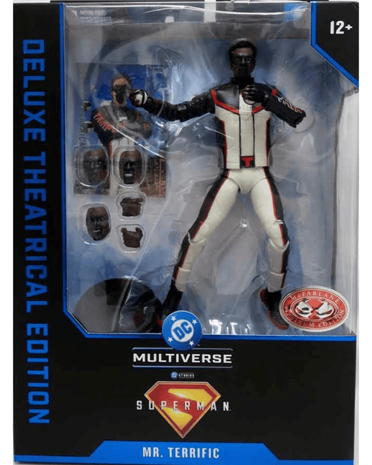DC Multiverse Superman Movie Mr. Terrific 7-Inch Scale Action Figure McFarlane Toys - Superman Action Figures