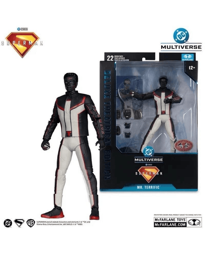 DC Multiverse Superman Movie Mr. Terrific 7-Inch Scale Action Figure McFarlane Toys - Superman Action Figures