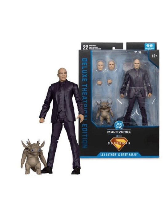 DC Multiverse Superman Movie Lex Luthor and Baby Kaiju 7-inch Scale Action Figure by McFarlane Toys