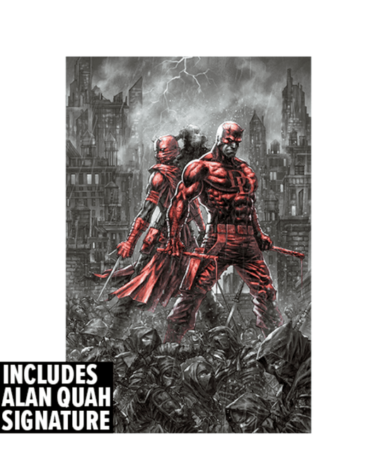 DAREDEVIL #1 SIGNED EXCLUSIVE VIRGIN COVER VARIANT