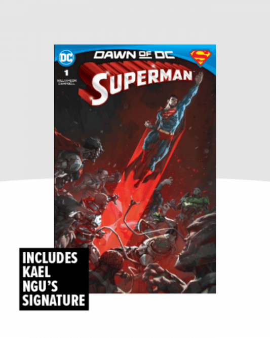 SUPERMAN #1 SIGNED EXCLUSIVE TRADE COVER VARIANT