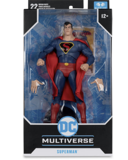 Superman (Classic Animation 1940) 7" Figure by McFarlane Toys