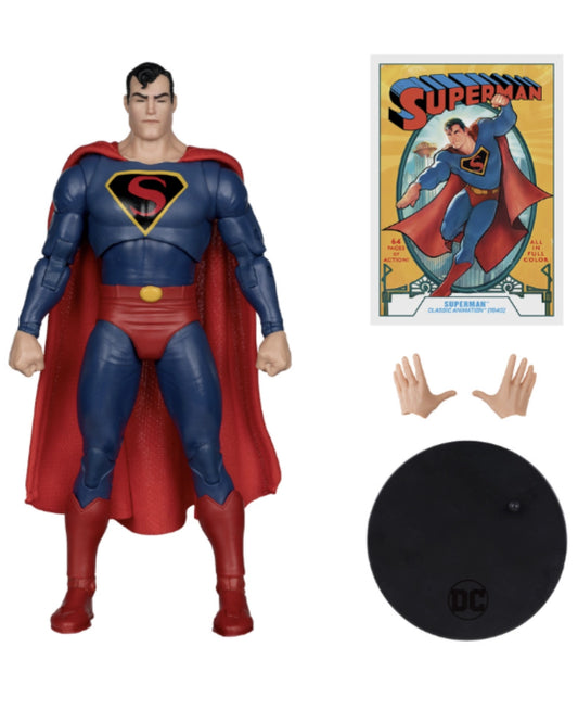 Superman (Classic Animation 1940) 7" Figure by McFarlane Toys