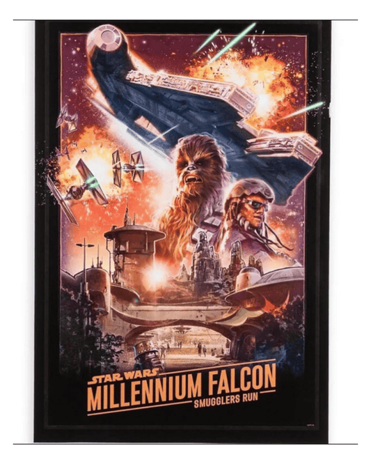 Walt Disney World Parks  Star Wars Galaxy's Edge Limited Release Collectible Poster Set