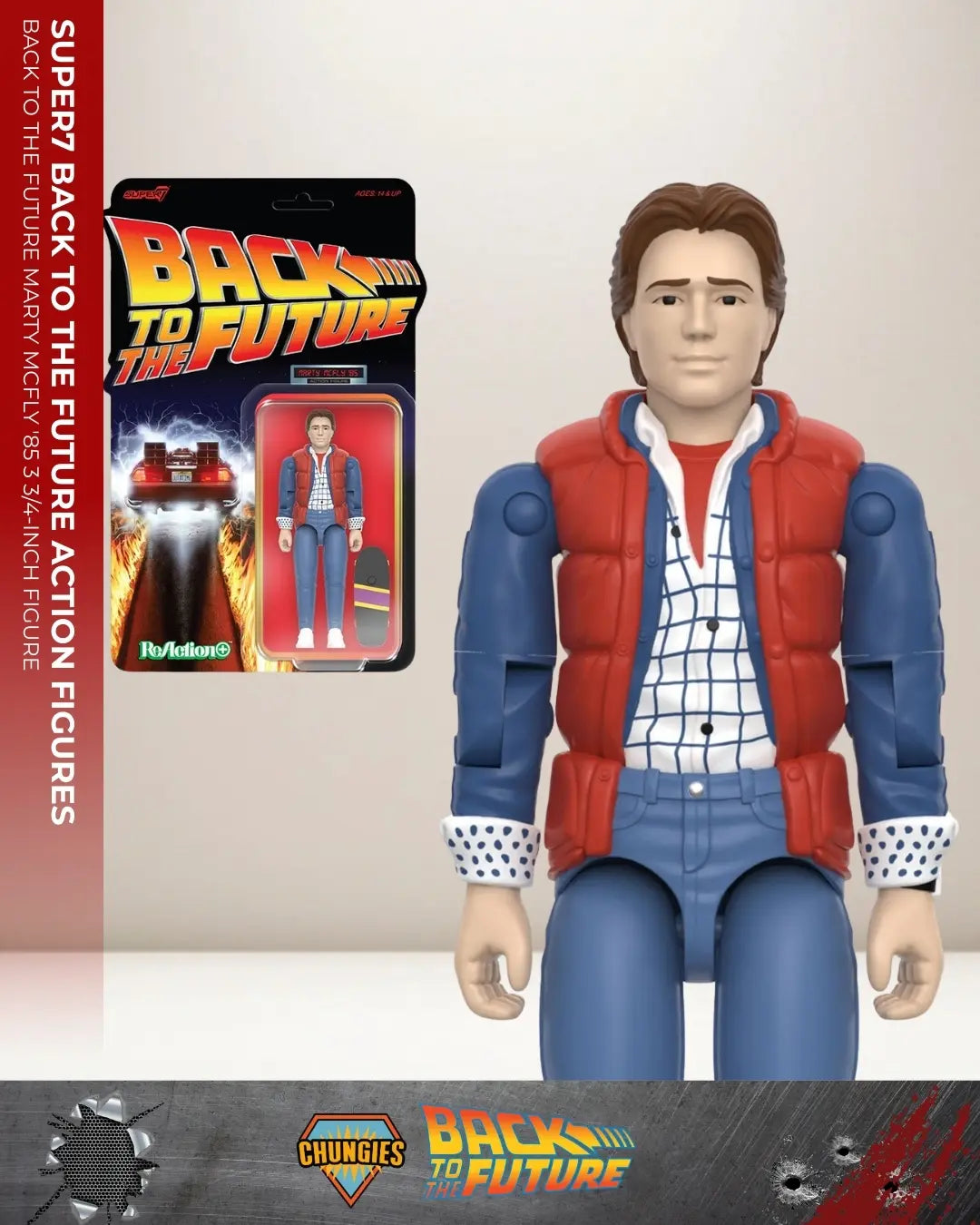 Back To The Future Marty McFly ’85 3 3/4-Inch Figure | Super7
