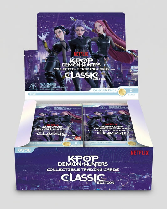 K-Pop Demon Hunters Classic Edition Series 1 Collectible Trading Card Box by Kayou