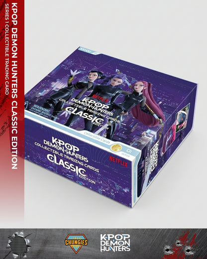 K-Pop Demon Hunters Classic Edition Series 1 Collectible Trading Card Box by Kayou